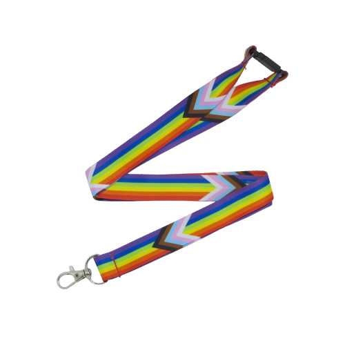 Pride RPET Stock Lanyard